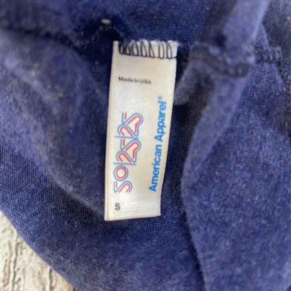 Women’s Hawaii racerback navy blue tank top Small - Picture 3 of 3